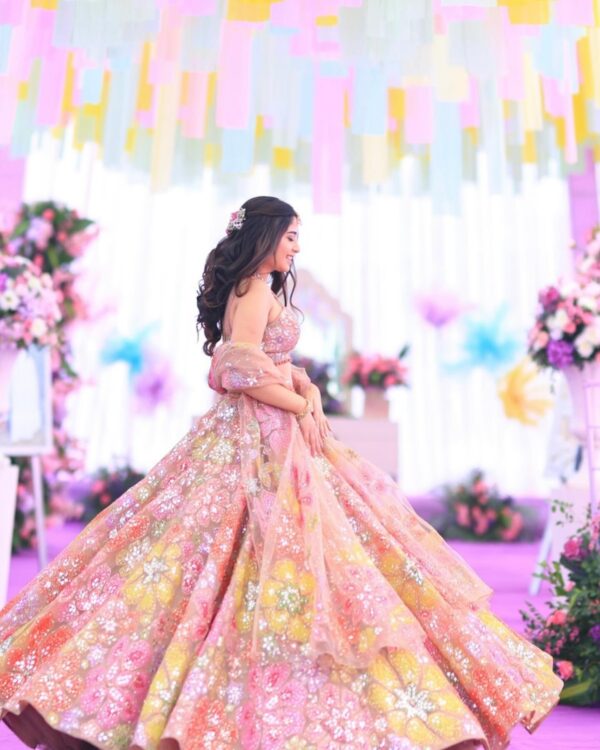 Cosmetics lengha choli set for women - Image 3